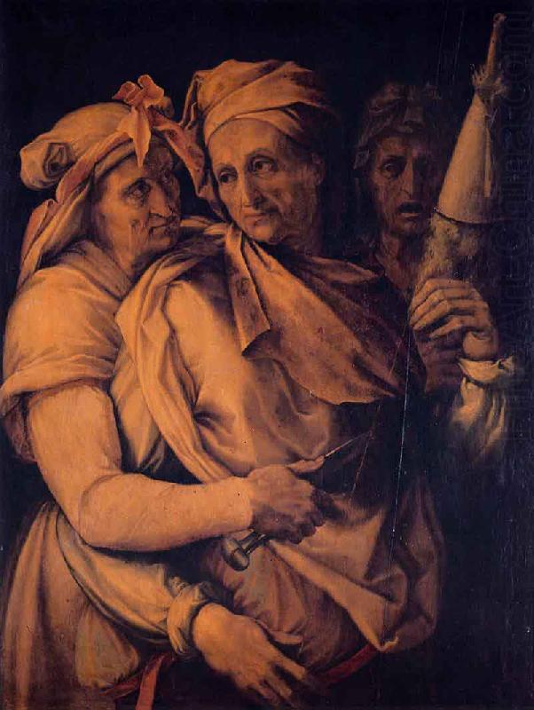 Francesco Salviati The Three Fates china oil painting image